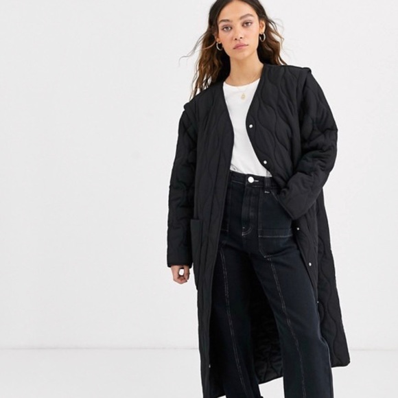 ASOS quilted coat - Picture 2 of 2